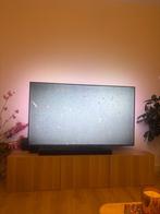 Ikea Besta TV Meubel met deuren 180 cm Gelazuurd eikeneffect, Ophalen, 150 tot 200 cm, Zo goed als nieuw, Minder dan 100 cm