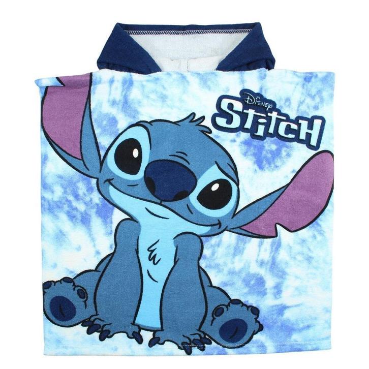 Stitch Badponcho - Sneldrogend - Disney Badcape, Kinderen en Baby's, Kinderkleding | Kinder-zwemkleding, Nieuw, Badponcho, One size