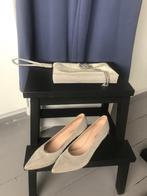 tasje met schoenen van Peter Kaiser zilvergrijs, Ophalen of Verzenden, Zo goed als nieuw, Maat 38/40 (M), Overige typen