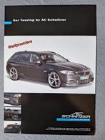 Leaflet AC SCHNITZER - BMW 5 Touring - 2010 DE, Ophalen of Verzenden, Zo goed als nieuw, BMW