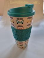 Beker to go met vrolijke print, Ophalen of Verzenden, Zo goed als nieuw