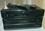 Onkyo stereo set tx-sr307 receiver + cd dvd speler dv-s555, Ophalen of Verzenden, Gebruikt, Cd-speler