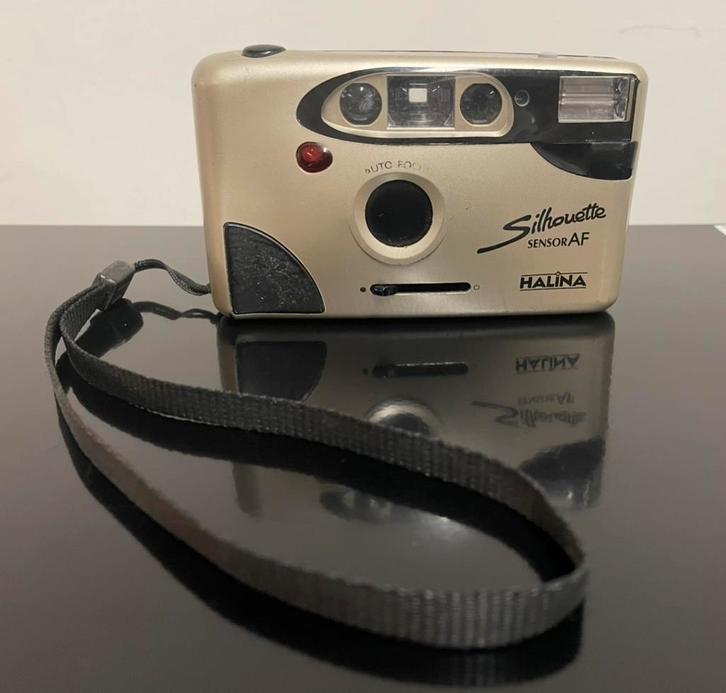 HALINA SILHOUETTE SENSOR AF, Audio, Tv en Foto, Fotocamera's Analoog, Gebruikt, Compact, Overige Merken, Ophalen of Verzenden