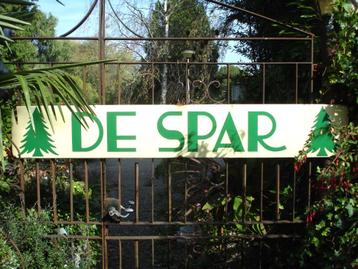 XXL EMAILLE RECLAMEBORD 'DE SPAR'   beschikbaar voor biedingen