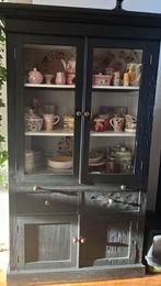 Buffetkast zwart, Huis en Inrichting, Ophalen, Gebruikt, 25 tot 50 cm, 200 cm of meer