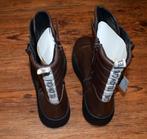 YELLOW CAB - leren Retro laarzen Brown - maat 38, Kleding | Dames, Schoenen, Bruin, Lage of Enkellaarzen, Nieuw, Ophalen of Verzenden