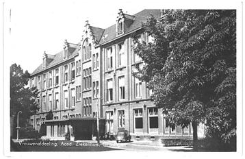 958261	Groningen	Acad	Ziekenhuis	1957	Gelopen met postzegel  beschikbaar voor biedingen