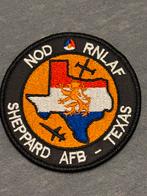 Embleem NOD RNLAF Sheppard AFB texas, Verzamelen, Verzenden, Nieuw, Patch, Badge of Embleem
