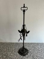 Mooie antieke olielamp snotneus, Antiek en Kunst, Antiek | Koper en Brons, Ophalen of Verzenden, Koper