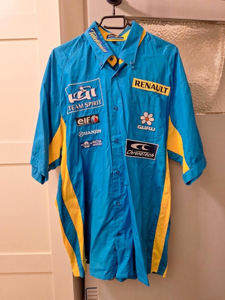 Formule 1 Renault Fernando Alonso Overhemd 2005, Verzamelen, Sportartikelen en Voetbal, Ophalen of Verzenden
