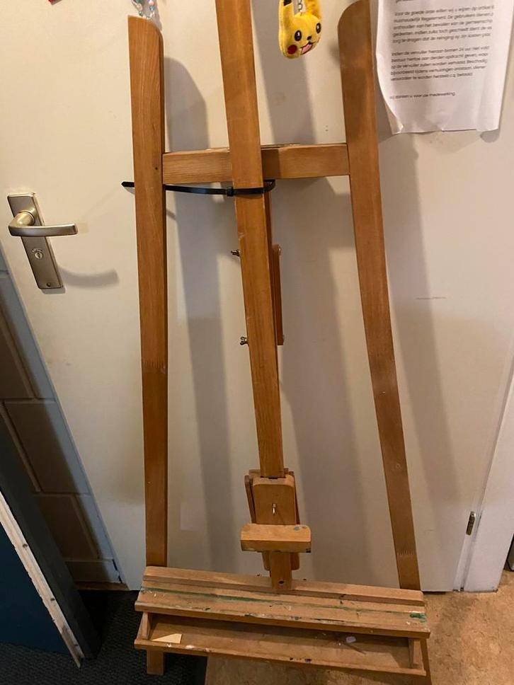 Solide, gebruikte schildersezel, Hobby en Vrije tijd, Schilderen, Gebruikt, Ezel, Ophalen