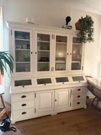 Vitrinekast / Buffetkast - 2 Delen, Ophalen, Gebruikt, Met lade(s), 150 tot 200 cm