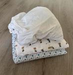 Ikea hoeslaken met print en matrasovertrek katoen 110x125 cm, Kinderen en Baby's, Ophalen of Verzenden, Zo goed als nieuw, 100 cm of meer