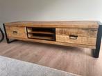 Mooi TV Meubel van Mangohout, Huis en Inrichting, Kasten | Televisiemeubels, Gebruikt, 150 tot 200 cm, Ophalen of Verzenden, Minder dan 100 cm