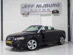 Audi A4 Cabriolet 2.0 TFSI S-Line "Automaat" Leer Xenon Stoe, Auto's, Open dak, Gebruikt, Zwart, 4 cilinders