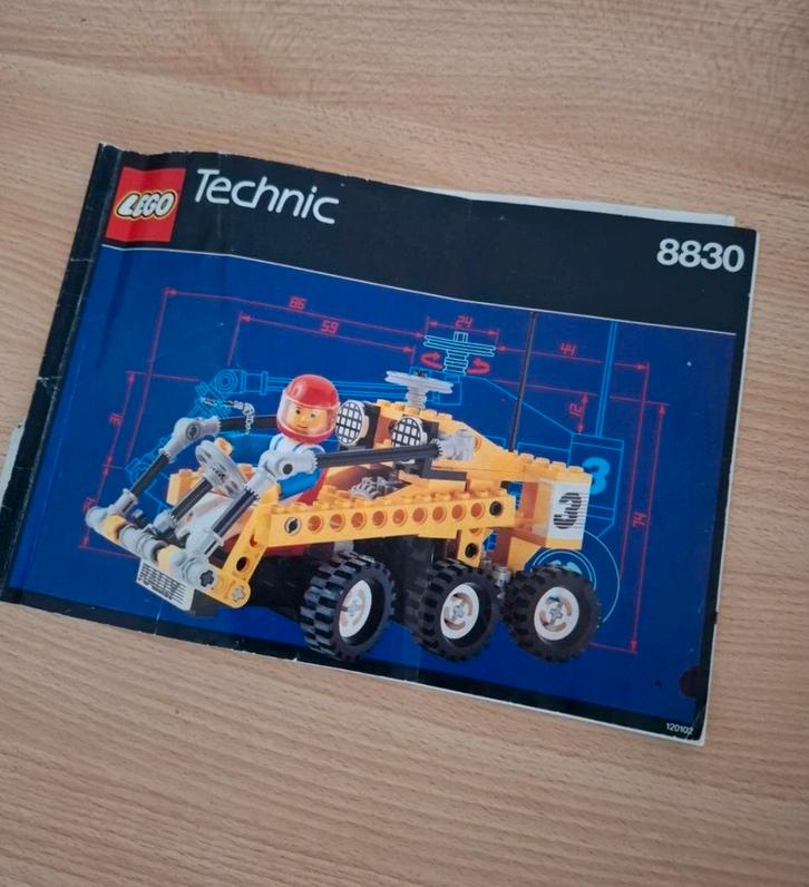 Lego Technic 8830 - Vintage Set, Kinderen en Baby's, Speelgoed | Duplo en Lego, Gebruikt, Verzenden