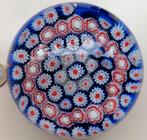 Grote presse papier met millefiori, Ophalen of Verzenden