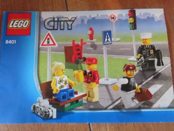Lego set 8401 City Inwoners met instructieboek beschikbaar voor biedingen