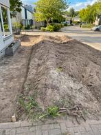 Gratis zwart zand, Tuin en Terras, Zand, Ophalen, Zo goed als nieuw