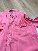 Hallinger roze linnen overhemd xl, Kleding | Heren, Hallinger, Ophalen of Verzenden, Zo goed als nieuw, X