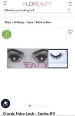 HUDA BEAUTY CLASSIC LASHES SASCHA NIEUW, Nieuw, Ogen, Make-up, Ophalen