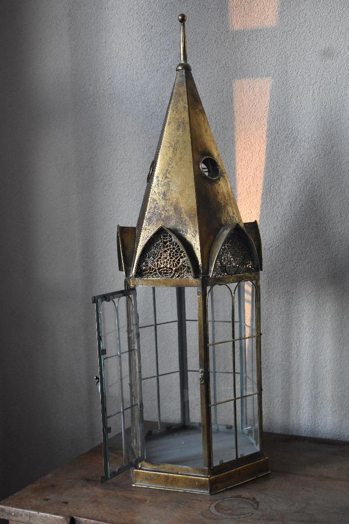 lantaarn kaarslamp bol glas EXCLUSIEF cadeau kado kerstmis, Antiek en Kunst, Curiosa en Brocante, Ophalen of Verzenden