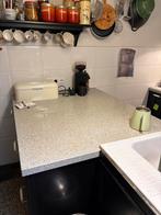 Marmer werkbladen - 10 jaar gebruikt, Huis en Inrichting, Ophalen, 100 tot 150 cm, 100 tot 150 cm, Zo goed als nieuw