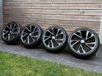 Orig Skoda Karoq RS Line Vega 19 inch velgen + zomerbanden, 19 inch, Gebruikt, Banden en Velgen, Ophalen of Verzenden