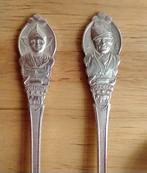 lepeltjes klederdracht Nederland verzilverd, Antiek en Kunst, Ophalen of Verzenden