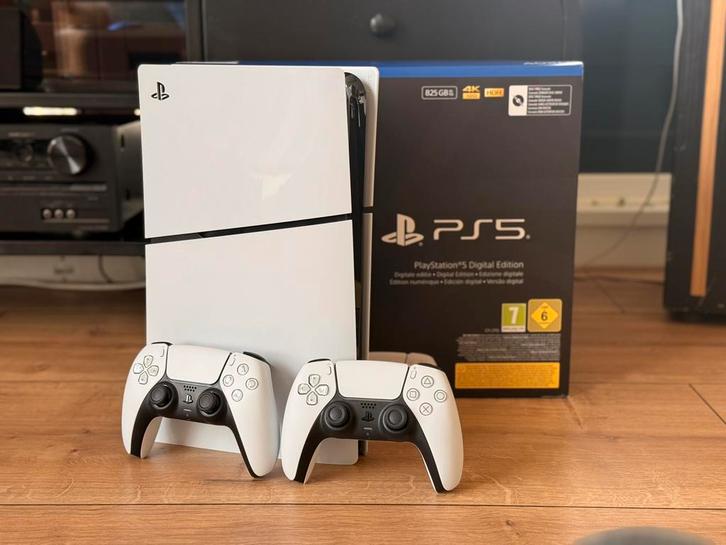 PlayStation 5 Digitial Edition (Zo goed als nieuw), Spelcomputers en Games, Spelcomputers | Sony PlayStation 5, Zo goed als nieuw
