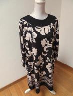 M17 BETTY BARCLAY herfst winter jurk zwart beige maat 44, Zwart, Maat 42/44 (L), Betty Barclay, Ophalen of Verzenden