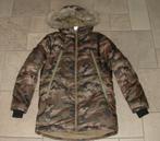 Next 82 stoere winterjas jas maat 152 legerprint jacket, Gebruikt, Ophalen of Verzenden, Jongen, Jas