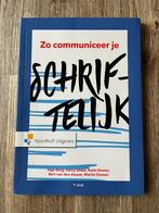 Inge Berg - Zo communiceer je schriftelijk, Sociale wetenschap, Ophalen of Verzenden, Zo goed als nieuw, Inge Berg; Martin Damen; Karin Koster; Bert van den Assem; Ha...