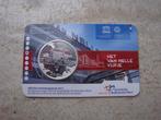 Coincard 5 euro munt Van Nellefabriek zwaar verzilverd 2015, Ophalen of Verzenden, Euro's, Losse munt