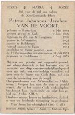 Pastoor Petrus van de Voort 1883 Rotterdam + 1955 Epen (L), Verzenden