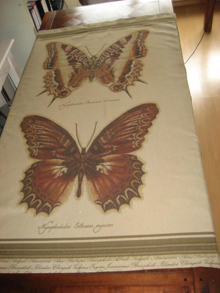 vlinder tafelkleed, Huis en Inrichting, Tafelkleden, Zo goed als nieuw, Rechthoek, Binnen, Ophalen of Verzenden