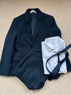 ZGAN - Donkerblauw H&M kostuum mt 152, Kinderen en Baby's, Kinderkleding | Maat 152, Ophalen of Verzenden, Zo goed als nieuw, Jongen of Meisje