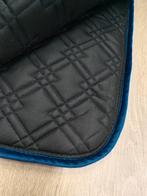 Sjabrak full dressuur blauw fluweel met strass, Dekje, Eu, Nieuw, Ophalen of Verzenden