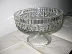 Antiek kristallen fruitschaal op voet ., Ophalen of Verzenden
