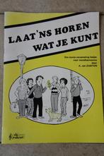 Laat 'ns horen wat je kunt. A van Zanten., Mondharmonica, Les of Cursus, Ophalen of Verzenden, Zo goed als nieuw
