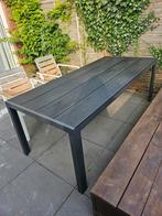 Tuintafel en stoelen, Ophalen, Zo goed als nieuw, Rechthoekig