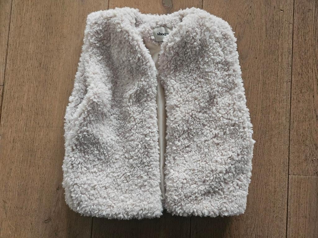 Gaaf teddy vestje/gilet van Shoeby maat 122/128, Meisje, Trui of Vest, Ophalen of Verzenden, Zo goed als nieuw