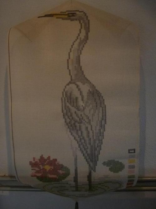 Borduurstof met patroon (1), Hobby en Vrije tijd, Borduren en Borduurmachines, Zo goed als nieuw, Patroon, Verzenden