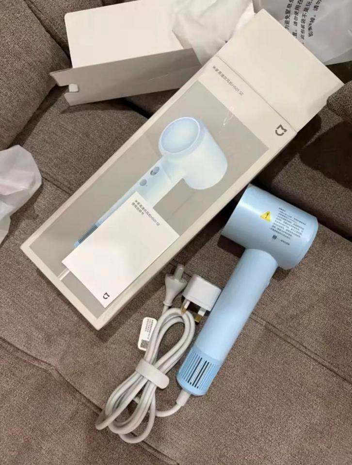 XIAOMI MIJIA H501 SE Föhn - Nieuw!!!blauw en wit!!, Witgoed en Apparatuur, Persoonlijke-verzorgingsapparatuur, Nieuw, Haarverzorging