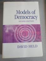 Models of Democracy - David Held, Gelezen, David Held, Ophalen of Verzenden, Politiek en Staatkunde