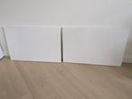 Besta deur (2x) hoogglans wit 5 euro p.s., Ophalen, Gebruikt, 50 tot 100 cm, Minder dan 100 cm