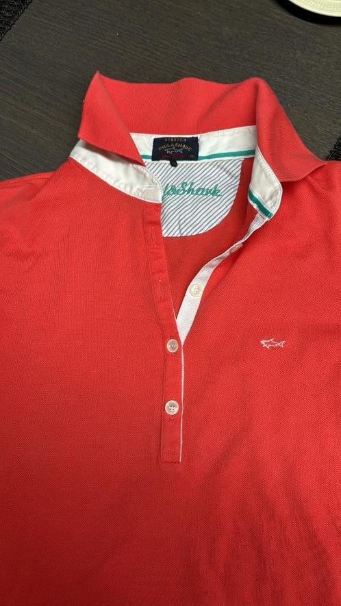 Paul & Shark dames polo koraal 40-42-44, Kleding | Dames, Tops, Zo goed als nieuw, Maat 42/44 (L), Rood, Korte mouw, Verzenden