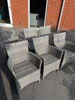 Tuinstoelen LeSud (6 stuks), Tuin en Terras, Ophalen, 6 zitplaatsen, Zo goed als nieuw, Wicker