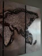 Wereldkaart Schilderij - 4 Luik, Ophalen