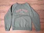 Licht groene sweater New york mt 158/164 (zgan), Ophalen of Verzenden, Zo goed als nieuw, Meisje, Trui of Vest